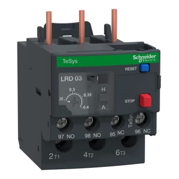اوفر لود Overload relay 0.25 A - 0.40A ( for D09 ---D38 )